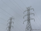 Electricity Towers were quite prominent in this hike