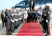 There was a red carpet, then a red face, when President Cyril Ramaphosa flew to Botswana in an aircraft owned by businessman Zunaid Moti, who is not considered above reproach. Picture: Siyabulela Duda