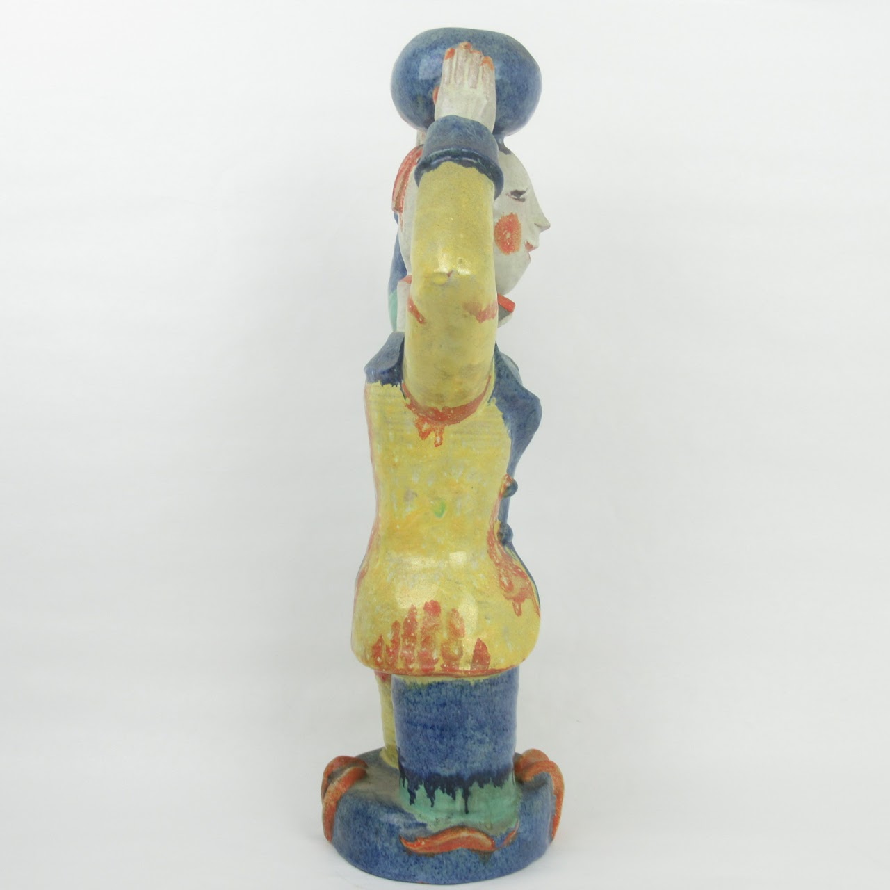 Vintage Austrian Clown Lamp Base