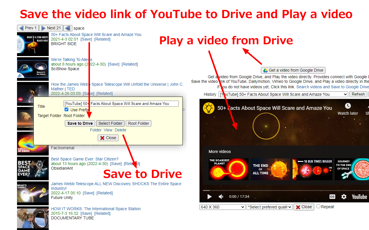 Play Video Link for Drive™ - Google Workspace Marketplace