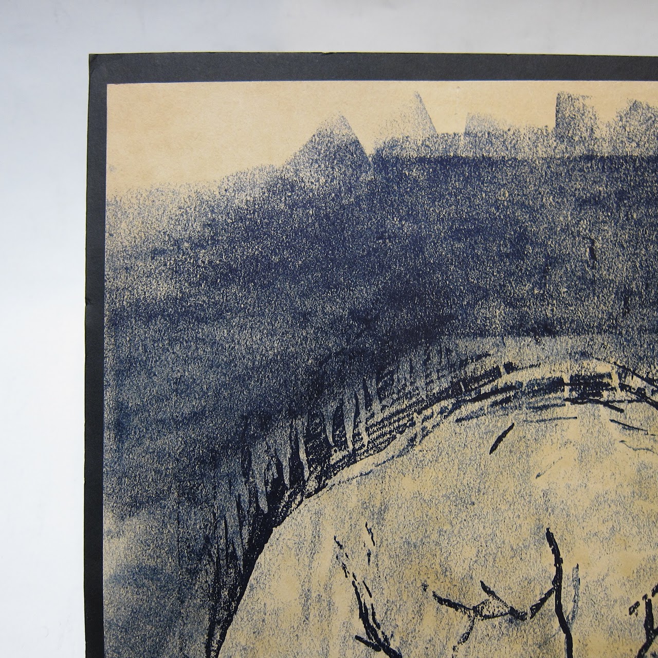 de Koenigsberg Signed Woodblock