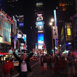 times square in new york city in New York City, United States 