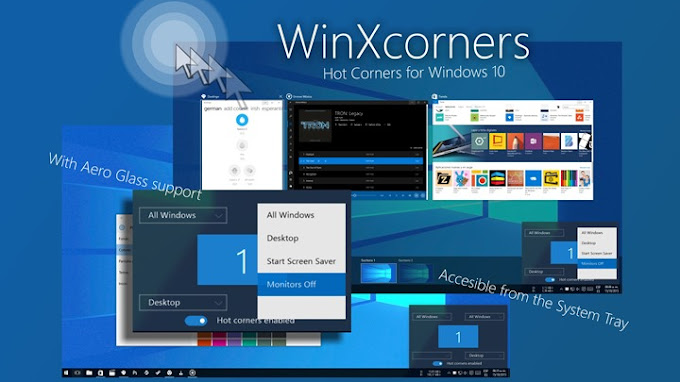 WinXCorners — Hot Corners for Windows 10