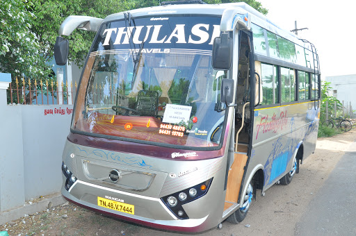 THULASI TRAVELS & TOURS TRICHY, Analai-Thirupparaithurai Road, V N Nagar, Annamalai Nagar, Woraiyur, Thirupparaithurai, Tamil Nadu 639115, India, Van_Rental_Agency, state TN