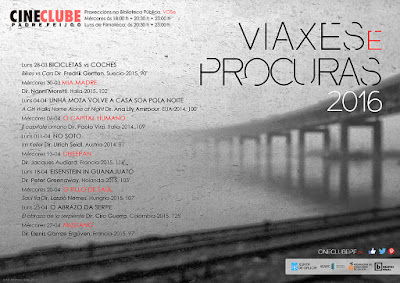 cartaz ciclo «Viaxes e Procuras II»