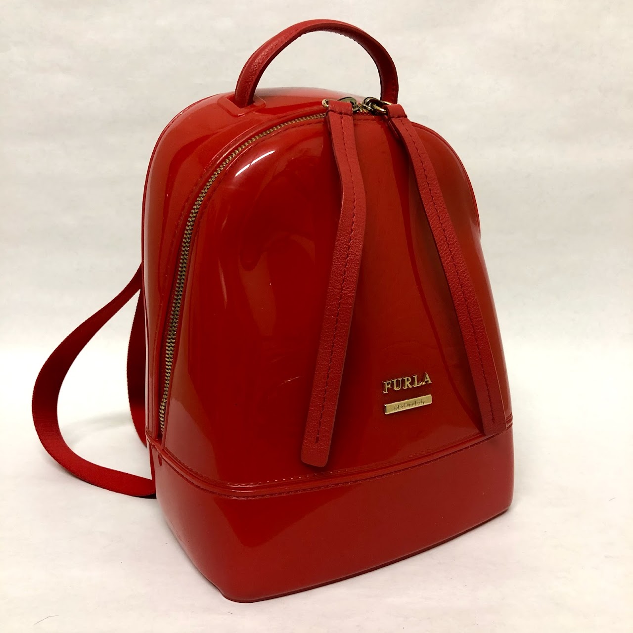 Furla Soft PVC Small Backpack