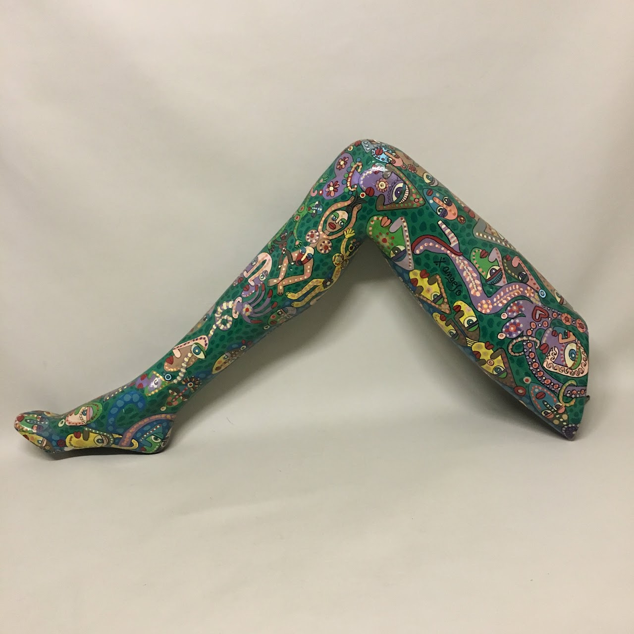 Angelo Painted Mannequin Leg