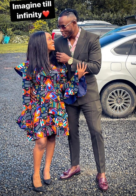 Musician Nadia Mukami photo with her boyfriend