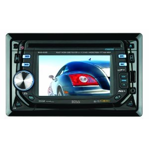  Boss BV9155B In-Dash Double-DIN 4.5-Inch DVD/MP3/CD Widescreen Receiver with USB, SD Card, Bluetooth and Front Panel AUX Input (Detachable Front Panel)