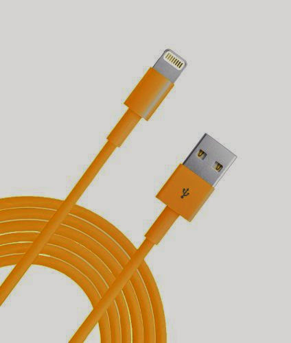  G-Cord (TM) 10 Feet Extra Long Extended 8 Pin USB Sync Data Charging Cable Cord Wire for iPhone 5, iPhone 5c, iPhone 5s, iPod Nano 7, iPod Touch 5 iOS 7 Compatible (Yellow)