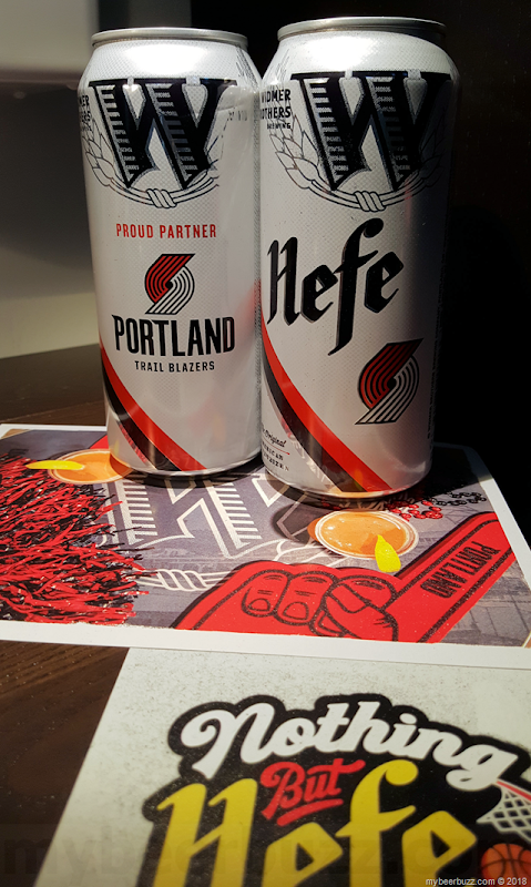 Mybeerbuzz .com Highlights Widmer Brothers Trail Blazers-Themed Hefeweizen