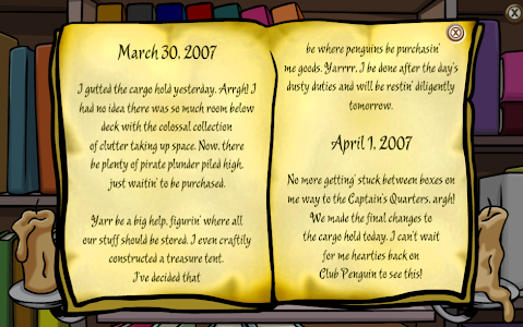 Club Penguin Books: The Journal of Captain Rockhopper