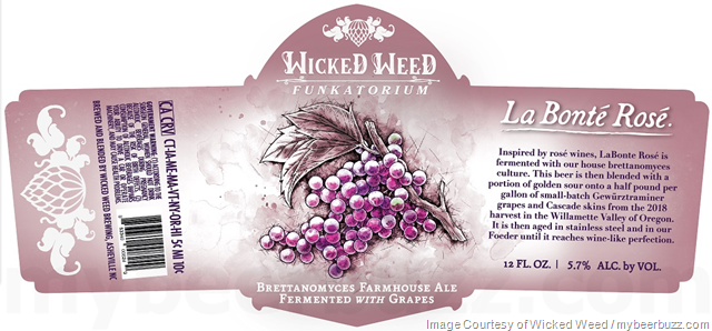 Wicked Weed - La Bonté Rosé & La Bonté Pear