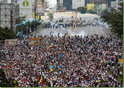 venezuela-politics-anti government protests