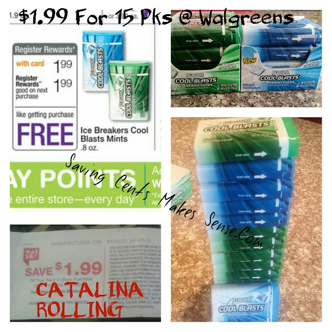 WALGREENS: $1.99 for 15 Packs of Ice Breaker Cool Mints