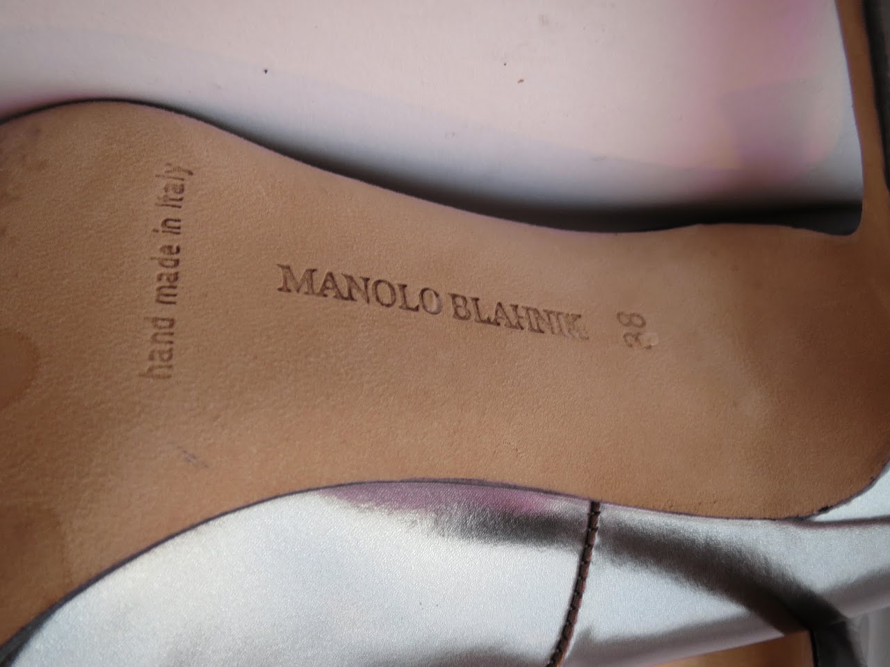 Manolo Blahnik Steely Pumps