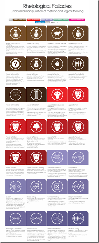 Capture of Logical Fallacy Infographic 2