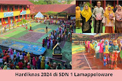 Peringati Hardiknas 2024, SDN 1 Lamalappoloware Gelar Karnaval Keliling Kota Kalong