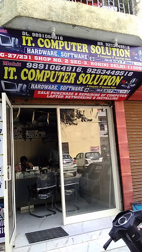 IT COMPUTER SOLUTION, G-27/231, Shop no.2, Sector 3, Rohini, Delhi 110085, India, Computer_Software_Shop, state UP