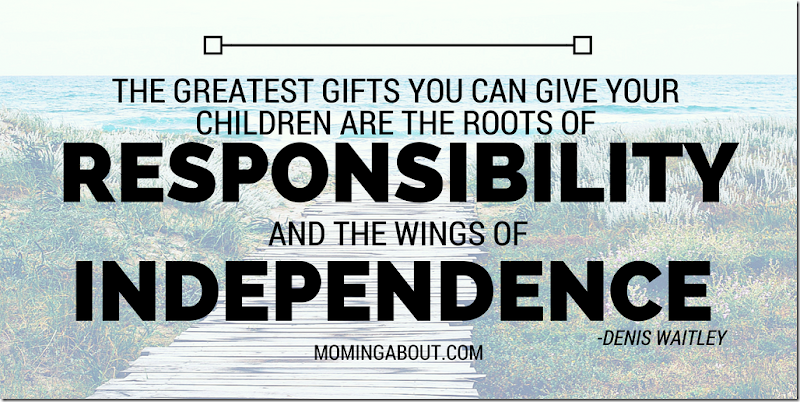 Responsibility Kids Quote