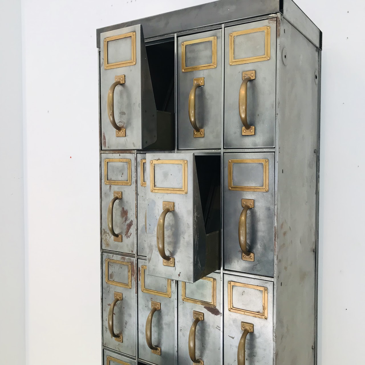 Industrial Steel 'Art Metal' Legal File Cabinet