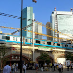 shimbashi station in Shinagawa, Japan 