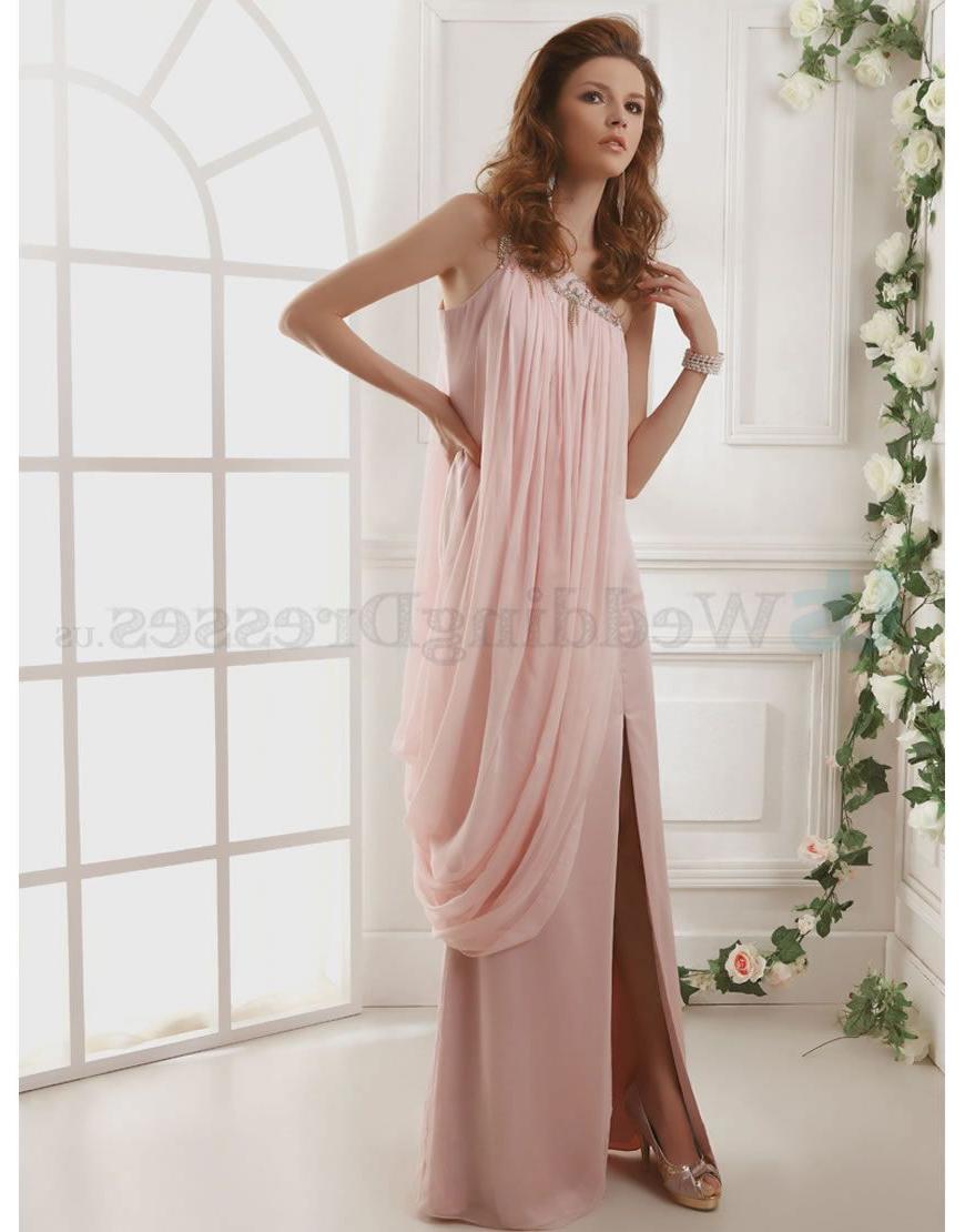 Grecian Chiffon Wedding Dress