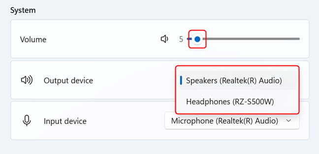 Ajuste de la configuración en la sección Sistema