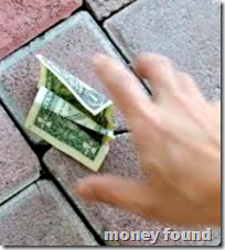 [money found]