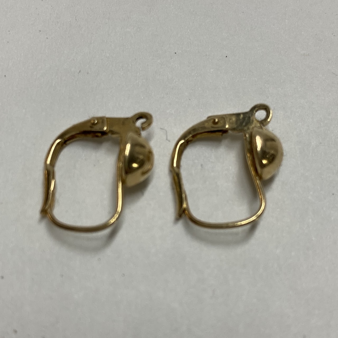 14K Hinge Earrings