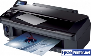 How to reset Epson DX8450 printer
