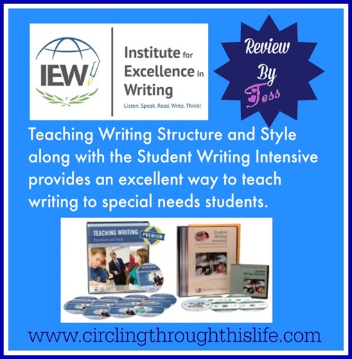 TWSS and SWI together form a solid foundation to teach writing skils to all students but is easily adapted for special need learners.
