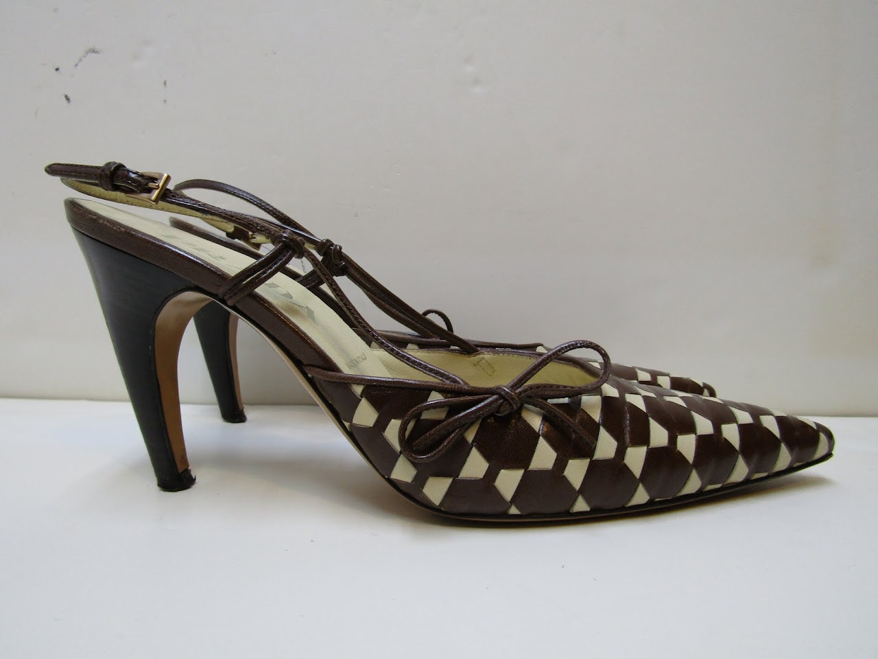 Prada Woven Pumps