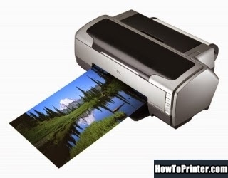 Reset Epson R1800 printer use Epson reset program