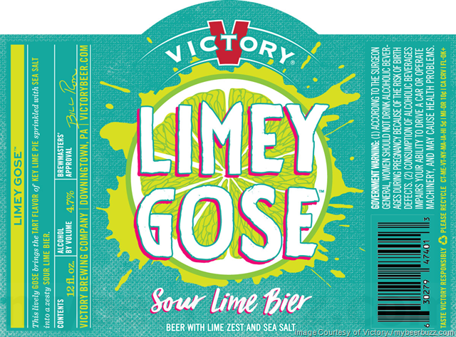 Victory Adding Limey Gose Cans & Bottles