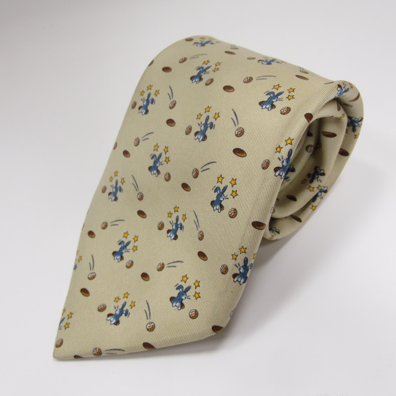 Hermès Bunny Tie