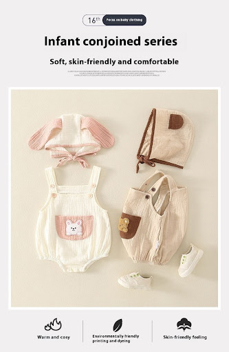 Title 10, Super Cute Onesie Thin Breathable Strap Triangl...