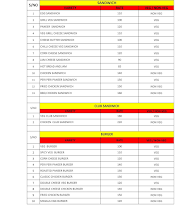 Muruga Foods menu 1