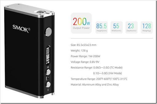 2016 newest coming SMOK R200 TFV4 Mini thumb%25255B2%25255D - 2016年1月第1週のFastTech/eFun.TOP新着Vape商品情報