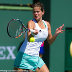 INDIAN WELLS, UNITED STATES - MARCH 10 : Julia Gu00f6rges in action at the 2016 BNP Paribas Open