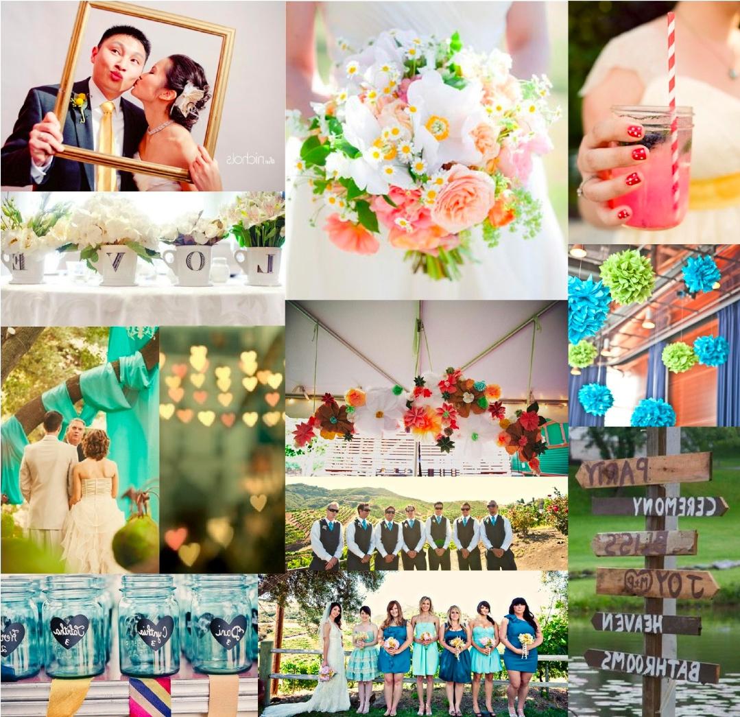 wedding color schemes features