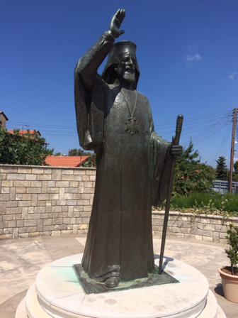 Makarios statue, Panagia