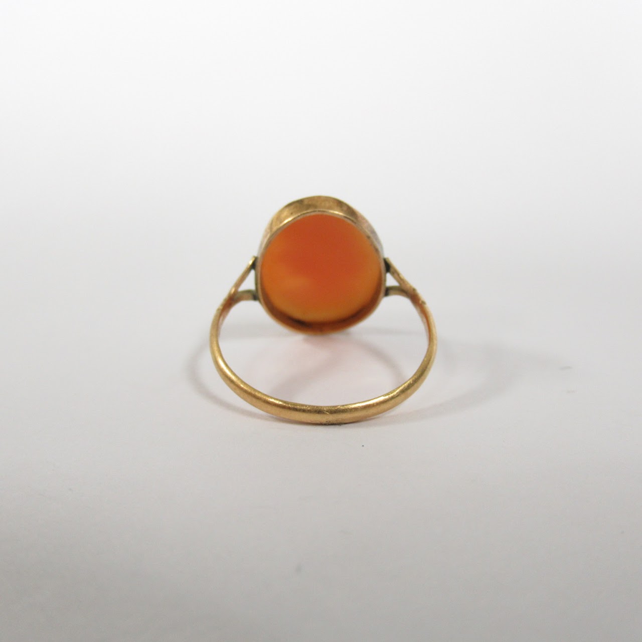 18K Gold Cameo Ring