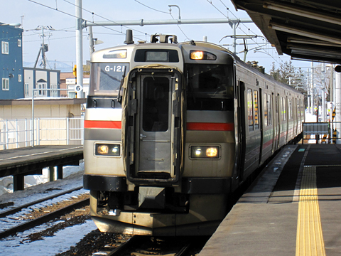 JR北海道 学園都市線 731系電車 拓北駅にて