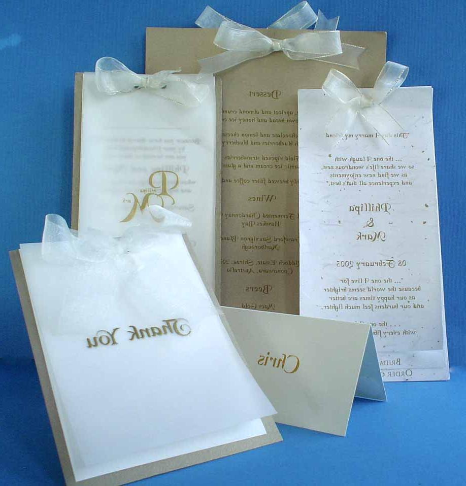 DLE Wedding Invitation