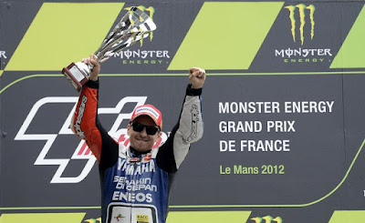 Jorge Lorenzo Le Mans 2012