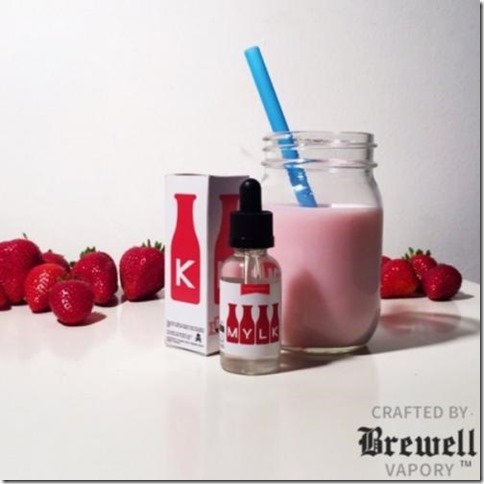 04101253 5709ce44aed0f thumb%255B1%255D - 【リキッド】BREWELL VAPORY MYLK（ブリューウェルベイポリー・ミルク）「STRAWBERRY ICE（ストロベリーアイス）」「MELON ICE(メロンアイス）」「BREW #55（ブリューナンバー55）」「RED BEAN（レッドビーン）」リキッドレビュー