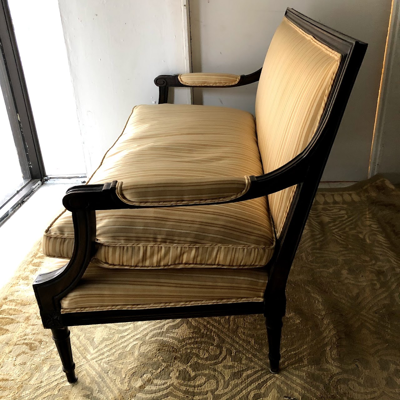 Federal Silk Settee #1