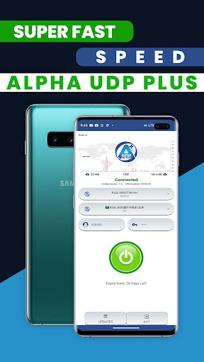 Screenshot Alpha UDP Plus