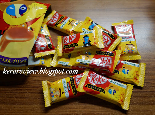 รีวิว คิทแคท ฮัลโลวีนเบรก มินิ คาราเมล พุดดิ้ง (CR) Review Halloween Break Mini Caramel Pudding ,KitKat Brand.